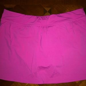 Land's End swim skirt.